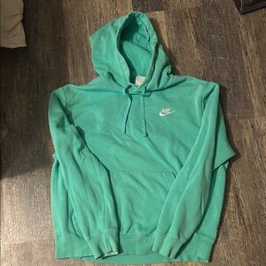 Nike Aqua Green Hoodie
